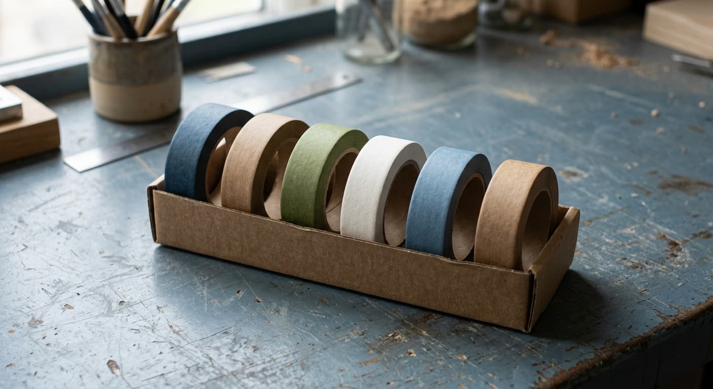 Bench Washi Tape Set — 6 rolls